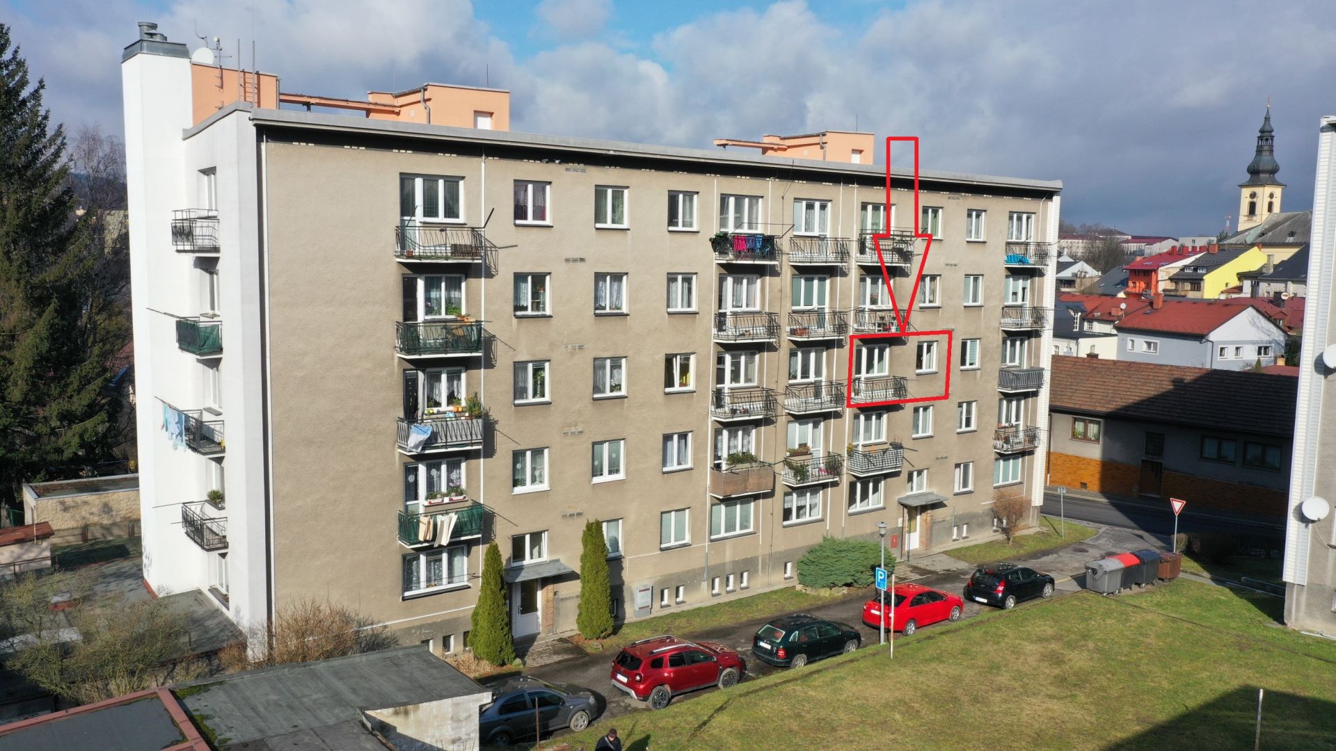 Podnájem 1+1/balkon, 34m2, po kompletní rekonstrukci, Česká Třebová  – Riegrova 1791