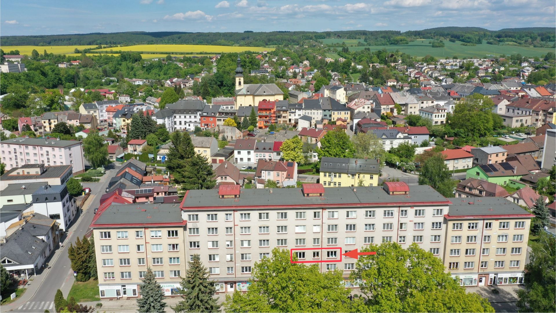 Podnájem 2+1, 55m2, Česká Třebová – Nové náměstí 1746