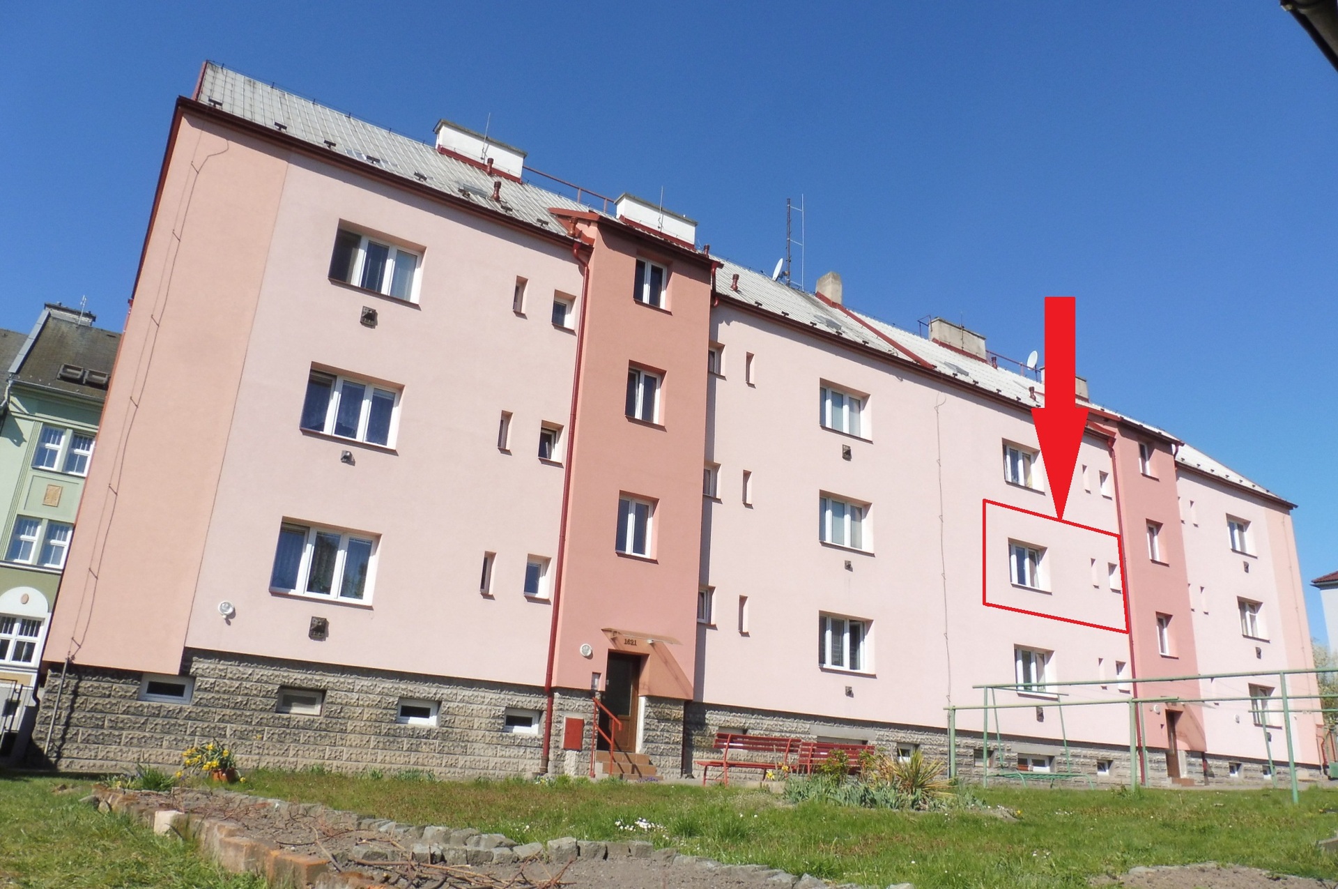 Pronájem 1+kk, 37m2, centrum, Česká Třebová – ul. J. Drobného 1620