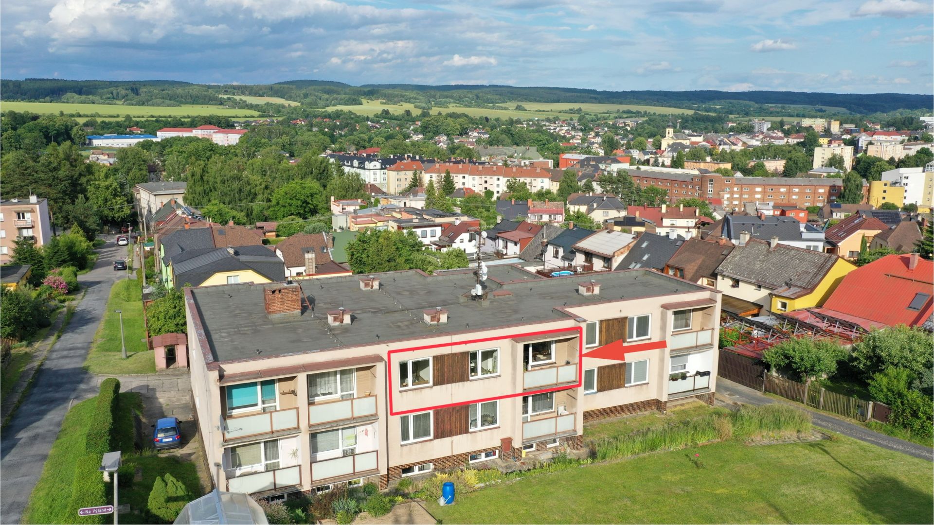 DB 2+1/lodžie, 65m2, po rekonstrukci, Česká Třebová – Lesní 1909