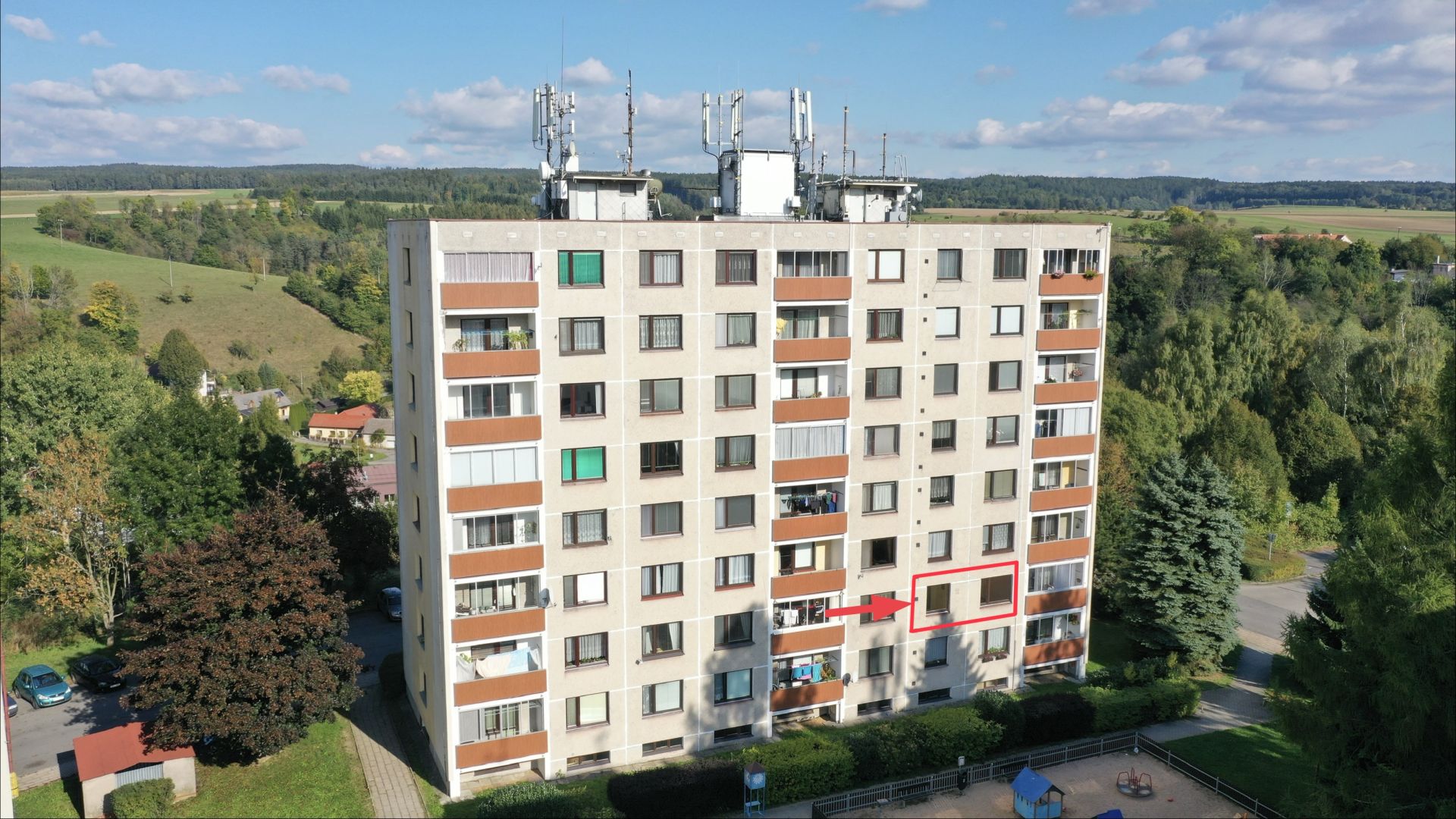 Pronájem 1+1, 37m2, Česká Třebová – Lhotka 197