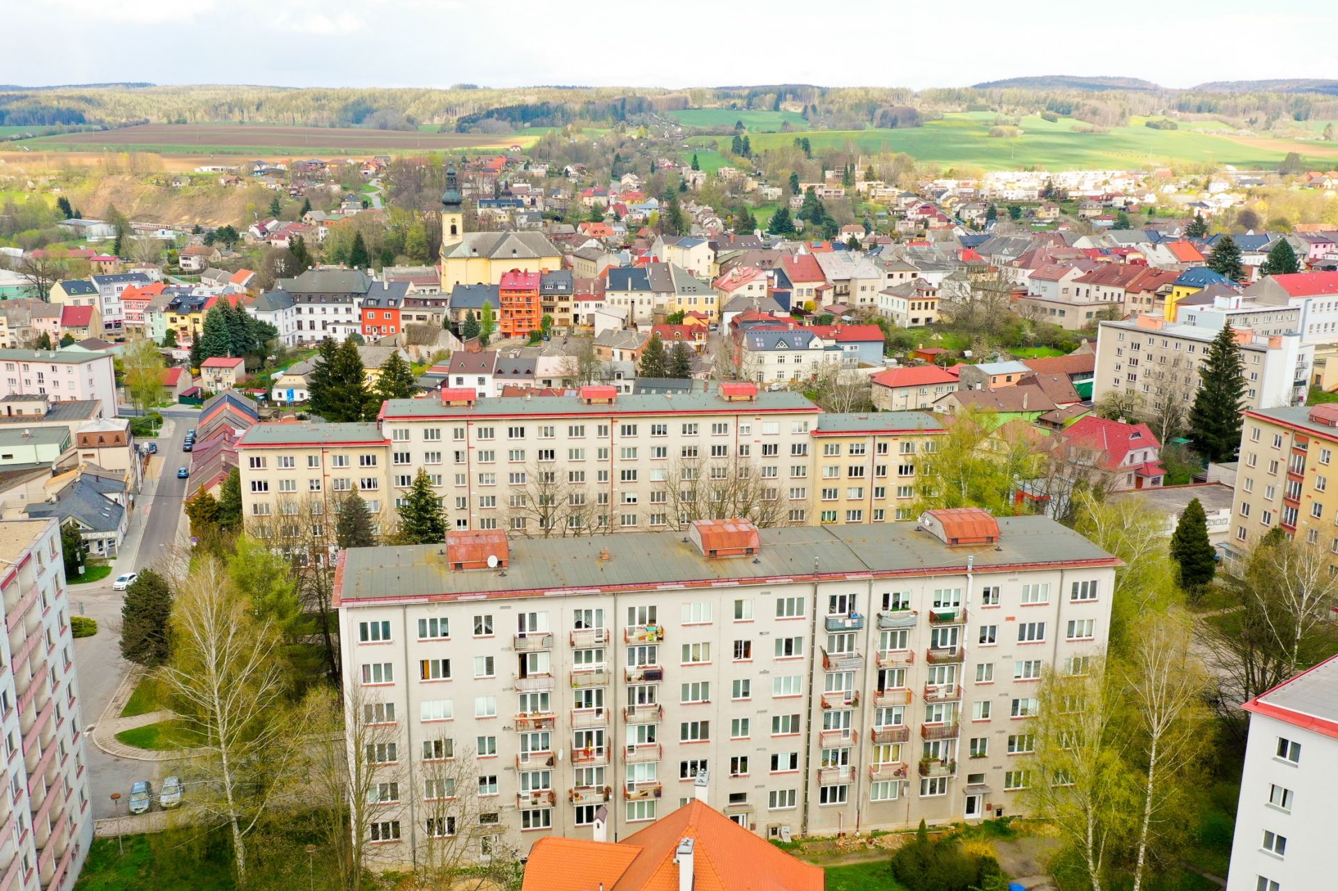 DB 2+1/balkon, 56,21m2, Česká Třebová – Nové náměstí 1751, PRODÁNO