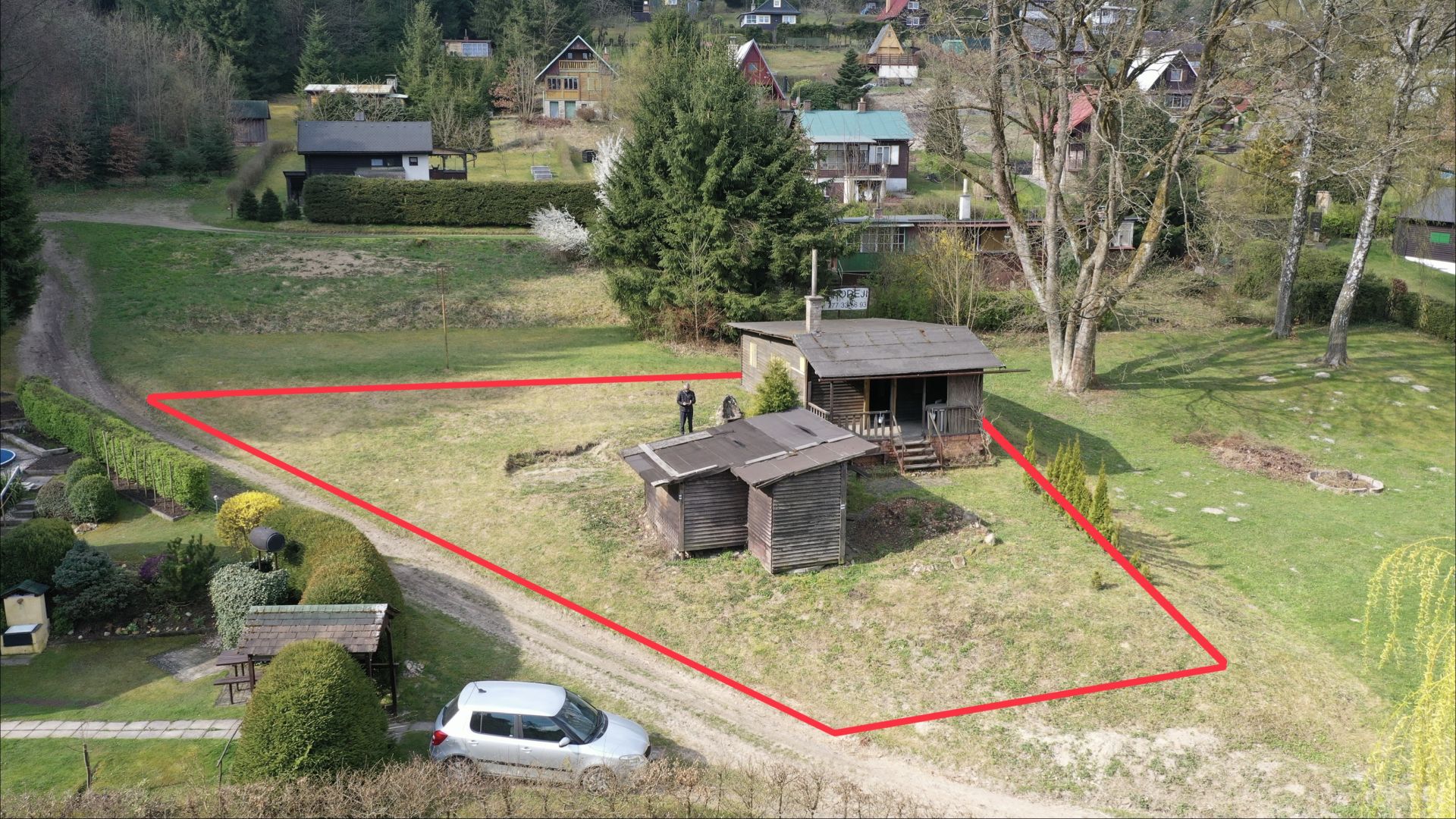 Chata 2+1, 47m2, kolna 21m2, zahrada 379m2, Řetová č.e. 1, Mandl