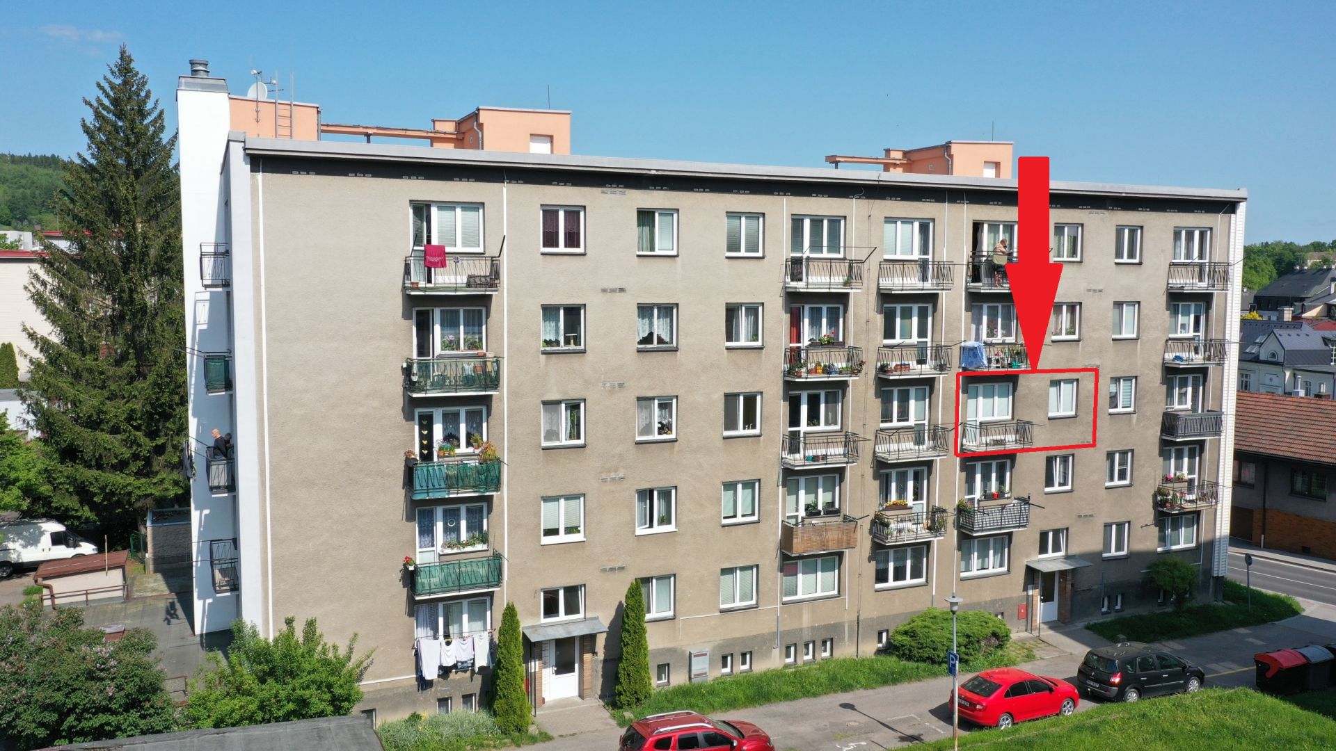 DB 1+1/balkon, 34m2, Česká Třebová – Riegrova 1791 Prodáno