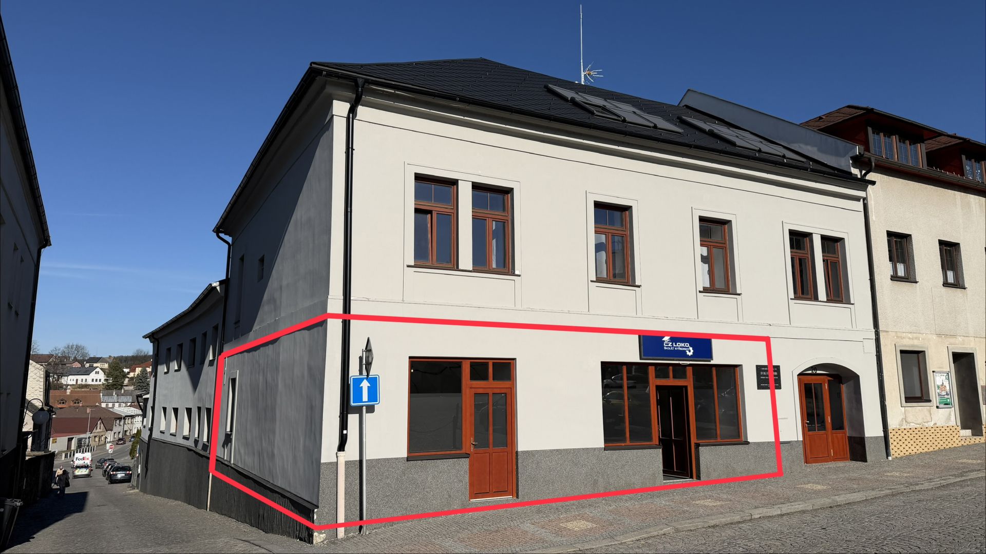 Pronájem reprezentativních prostor 89 m2, Česká Třebová - Staré náměstí 20