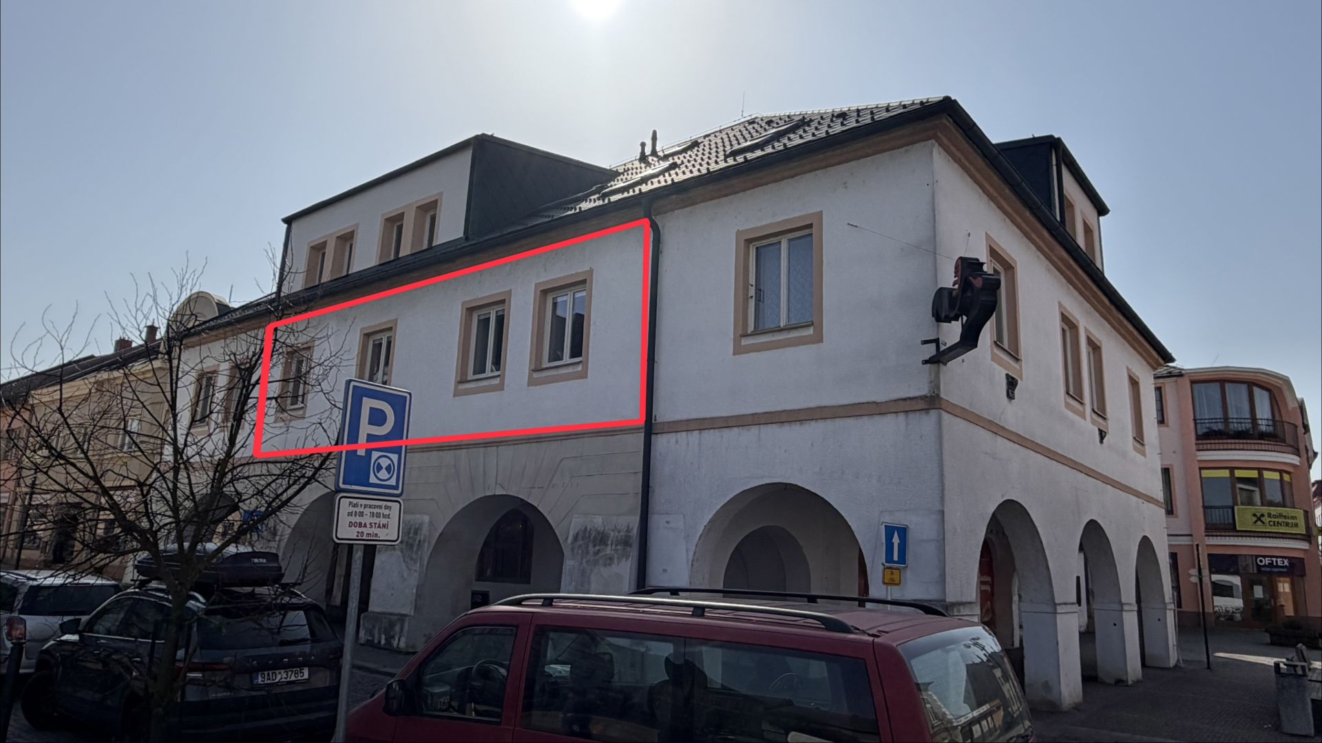 Nájem 3+1, 93,4m2, centrum, Česká Třebová – ul. Staré náměstí 41